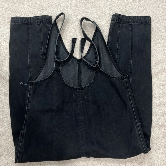 NEW! We The Free High Roller Jumpsuit Black Size XS - Picture 9 of 11